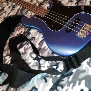 人間工学に基づいたダブルショルダーギターストラップ：軽量ハーネス