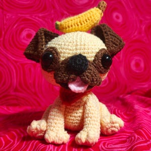 パグ犬の編みぐるみ編み図 - Etsy 日本