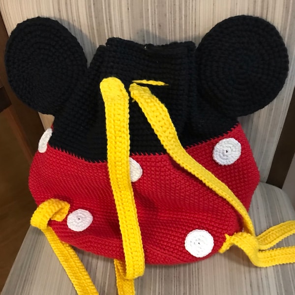 Mouse Wallet Pattern Mouse Tote Bag Crochet Pattern - Etsy