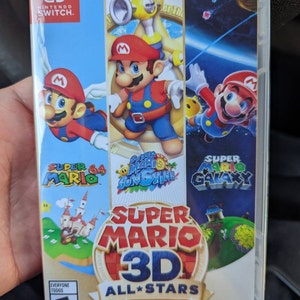 スーパーマリオ 3D コレクション カバーアート: Nintendo Switch 用