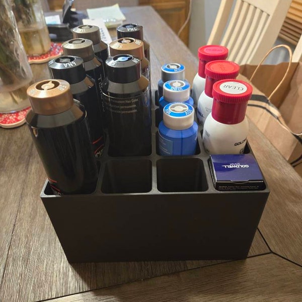 Goldwell Color Storage Racks Goldwell Topchic Color Holder: Salon Hair Dye Organizer, Holds 4 to 16 ...