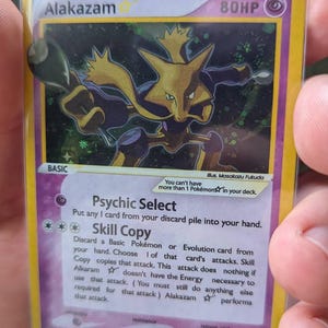 Alakazam Gold Star English 2006 - Perfect Gift for Poke Fans - NOT