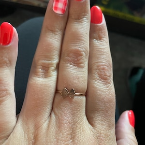 Customer photo, Bowtie Pasta Ring