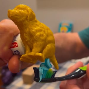 Hilarious Puppy Poop Toothpaste Dispenser, Funny Toothpaste