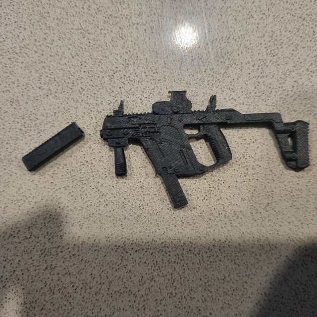 Kriss Vector X1KS Cqc-suppressed SMG 1:12 Scale Toy