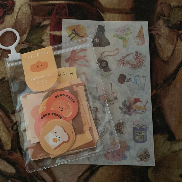 40 Sheets Papermore Series Stickers,paper Crafts,bullet Jouraling ...