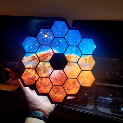 Galaxy LED Wall Art Sign, Light-up Sign, Outer Space, Neon Like, Wall ...