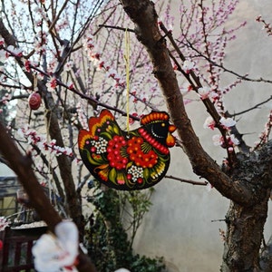 Bell - Kashmir Handpainted Christmas Decor Ornament 08