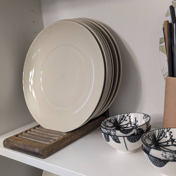 Countertop Plate Rack - Etsy