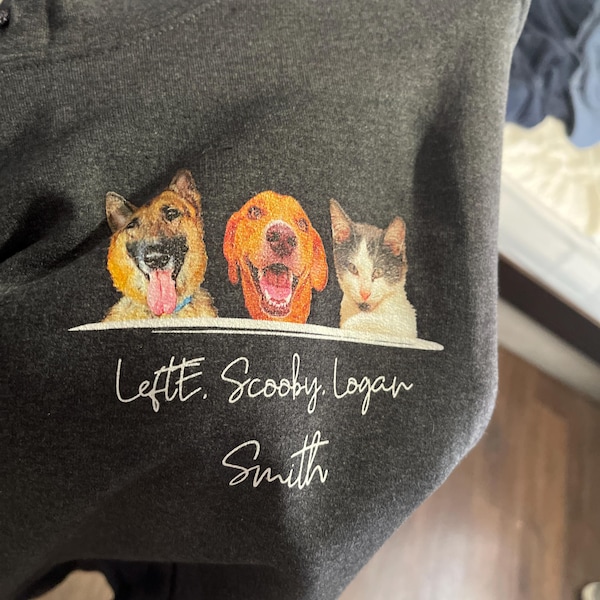 Parents Of Dogs - Personalized Custom Long Sleeve T-shirt