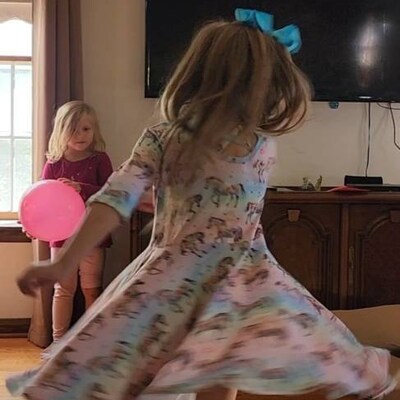 Easter Peeps Twirl Dress by The Proper Peony main image 1