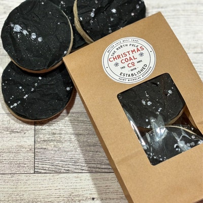 Printable Christmas Cookie Tag Merry Christmas Coal Company Coal ...