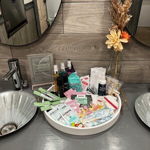 Medium Women's Event Bathroom Basket Essentials for Celebrations ...