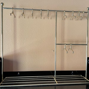 20 Pcs Doll Clothes Hanger Metal Doll Outfit Hanger