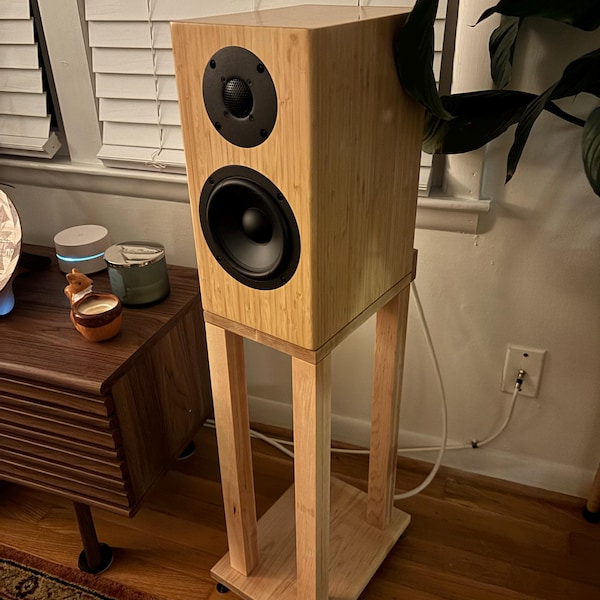 Speaker Stands / Hf4’s / Completely Customizable / Solid Hardwood ...