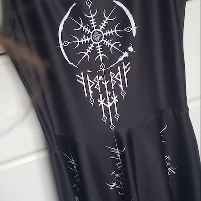 Norse Dress Viking Dress Viking Amulet Dress Rune Dress - Etsy