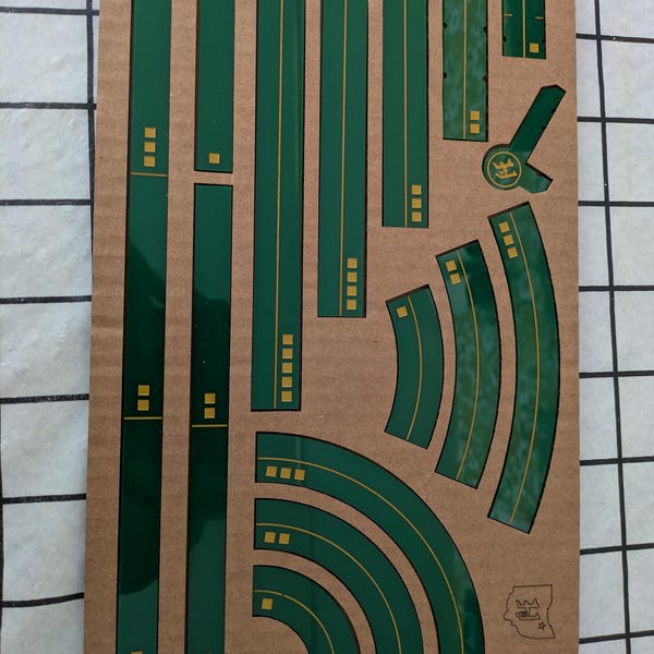 Range Pip Lettering Templates and Range Rulers With