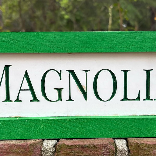 Magnolia Lane Sign - Etsy