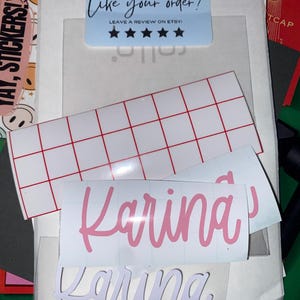 Karina added a photo of their purchase