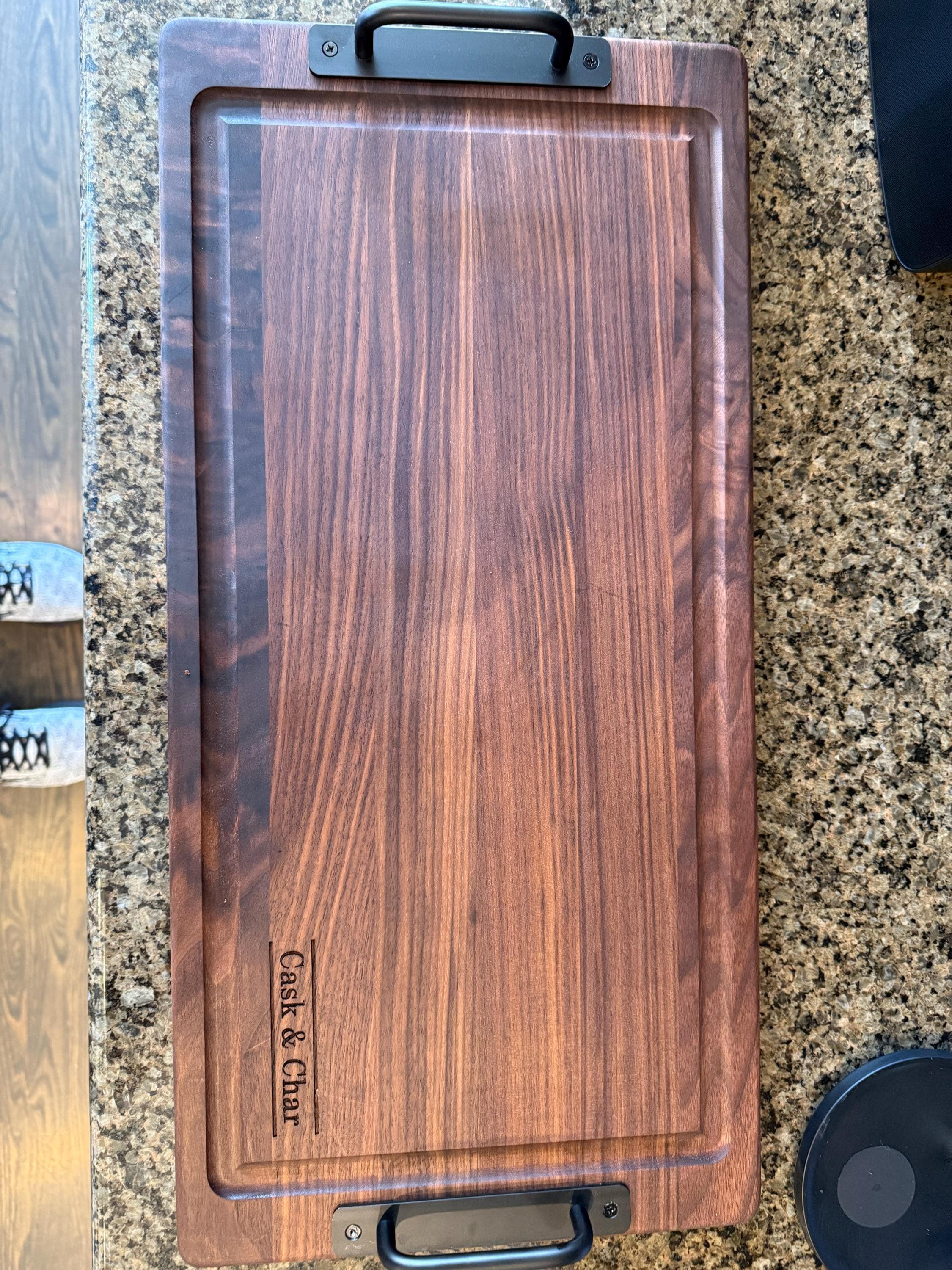 Large Cutting Board,BBQ Pit Accessory, Grilling Board, Pellet Smoker Board, Serving Tray,  Mens Cutting Board