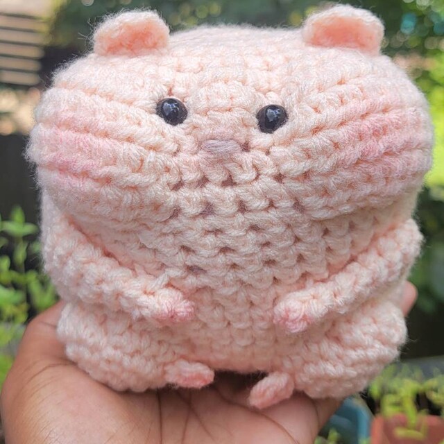 Chubby Hammie Crochet PATTERN By.geekie - Etsy