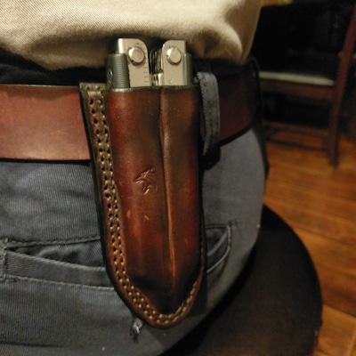 Leather Pancake Sheath Pouch Holster for Gerber MP600 MP400 - Etsy