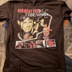 限定バイオハザード×コードベロニカ ヴィンテージTシャツ、バイオ 
