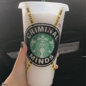 Download Criminal Minds Inspired Starbucks Cold Cup Crime Junkie Etsy SVG Cut Files