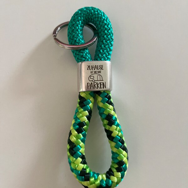 Key Rings Made of Sail Rope and Silver Colored Key Rings - Etsy