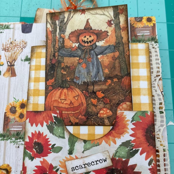 Cozy Autumn Junk Journal Kit, Vintage Fall Ephemera, Printable ...