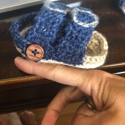 Crochet Pattern.baby Sandals. - Etsy