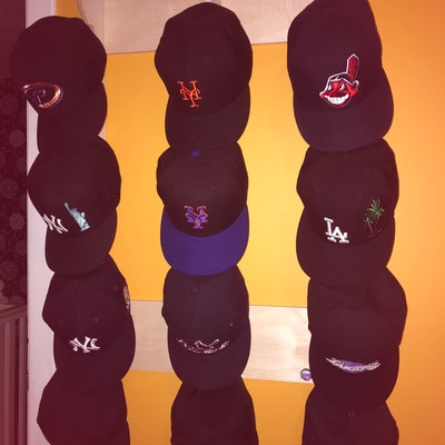 Hat Rack Customizable Hat Handcrafted Wooden Cap Rack Gift for Him ...