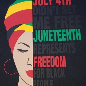 Download July 4th Didn T Set Me Free Juneteenth Svg Dxf Png Jpg Cut Etsy