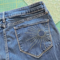 Sashiko Inspired Mending Kit Modern Visible Mending Tool Set - Etsy Canada