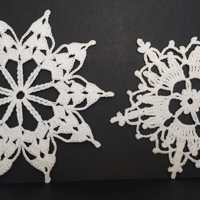 Large Lace Doily White Elegant Crochet Doilies Table - Etsy