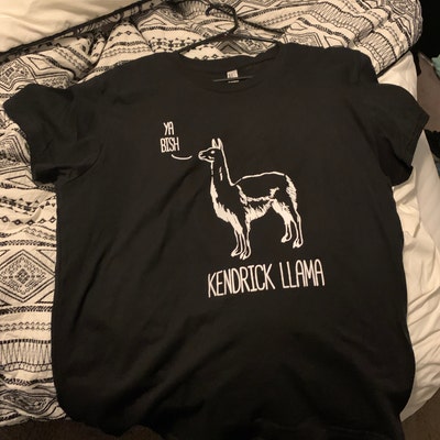 Kendrick Llama T-shirt Tee // Music T-shirts / Band T-shirts / - Etsy
