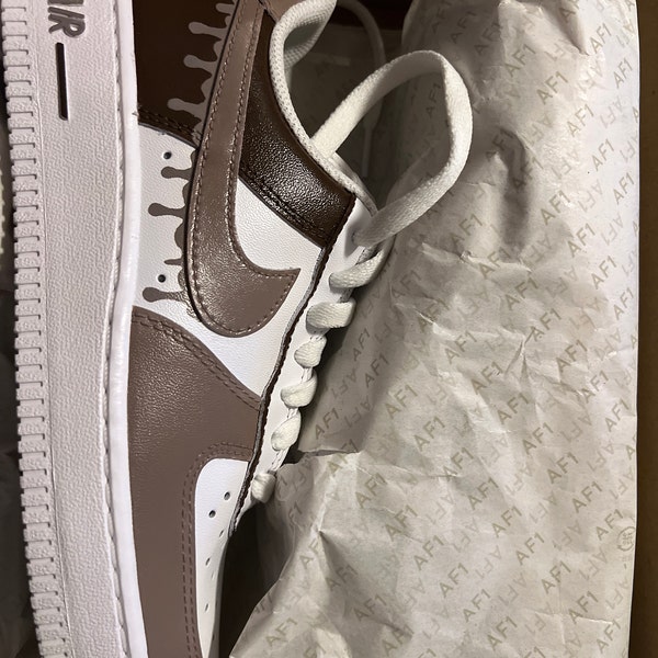custom air force ones drip
