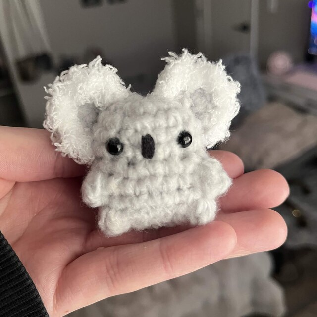 Tiny Teddy Trio Free NO-SEW Crochet Amigurumi PDF Pattern, Small