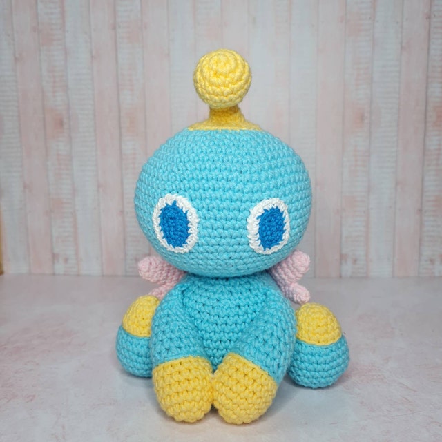 Neutral/Run/Run Chao (A.K.A. Sonic Chao) Amigurumi Pattern (PDF