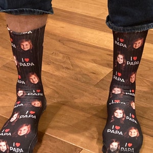 Custom Father's Day Socks Custom Face Socks Personalized - Etsy
