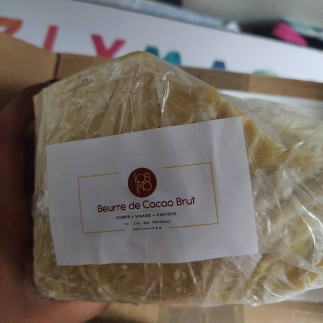 Beurre de Cacao Brut - 1kg