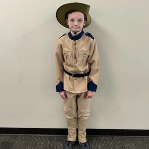 Costume Completo Theodore Teddy Roosevelt Per Ragazzo - Taglia M (8-10 Anni) - FORUM