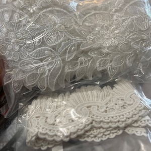 Off White Embroidered Organza Silk 172 Fabric main image 1