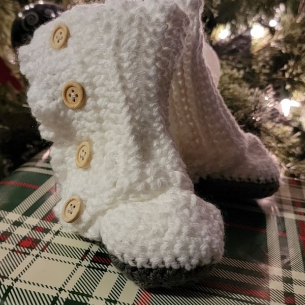 Crochet Pattern - Baby Wrap Boot - Boy - Girl - Instant Download - PDF ...