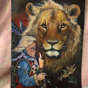 Hazel Brown - I was the Lion - Narnia illustration