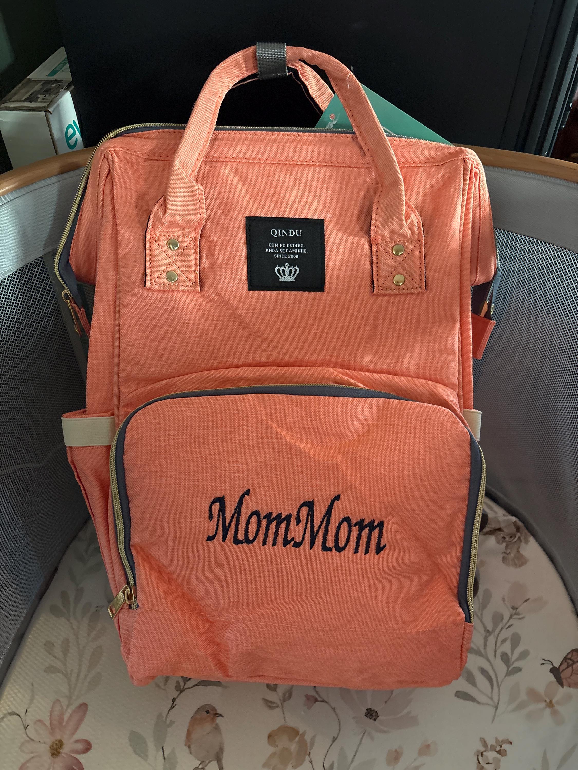 Monogrammed Diaper Bag Backpack | Multi Functional Diaper Bag Backpack | Personalized Diaper Bag | Custom Name Diaper Bag | Baby Shower Gift