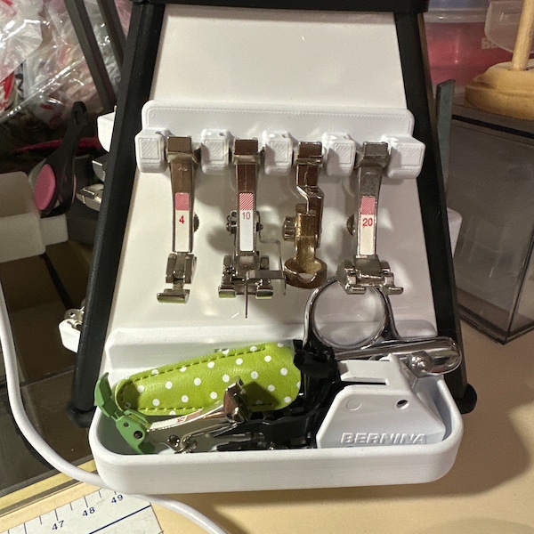 Bernina 5 Mm Stick on 4 Presser Feet Rack - Etsy