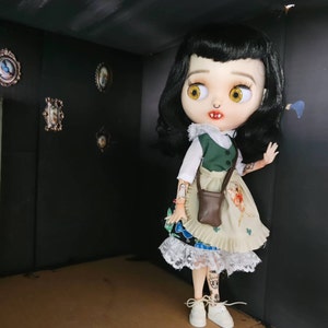 Customer photo of Vintage Floral Dress with Bag from This Is Blythe