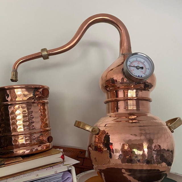 伝統的なアレンビック 1L / 銅製アレンビック蒸留器 / アレンビック