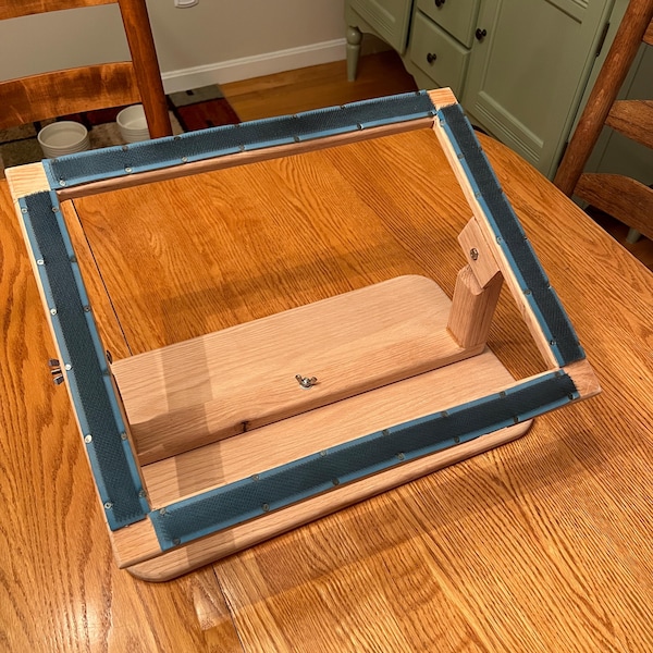 Wooden Free-standing Frame for Rug Tufting Pine Strong and Stable, Two ...